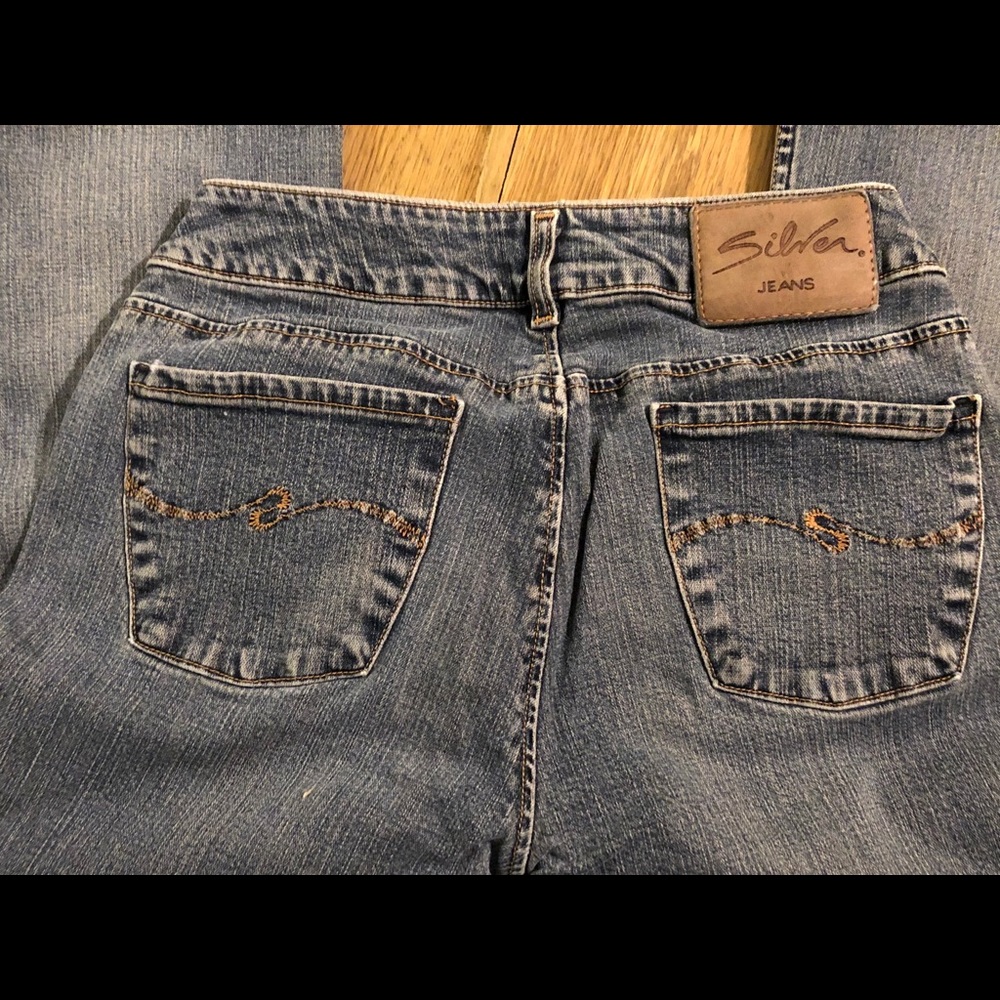 Early 2000's size 30/33 Silver Jeans